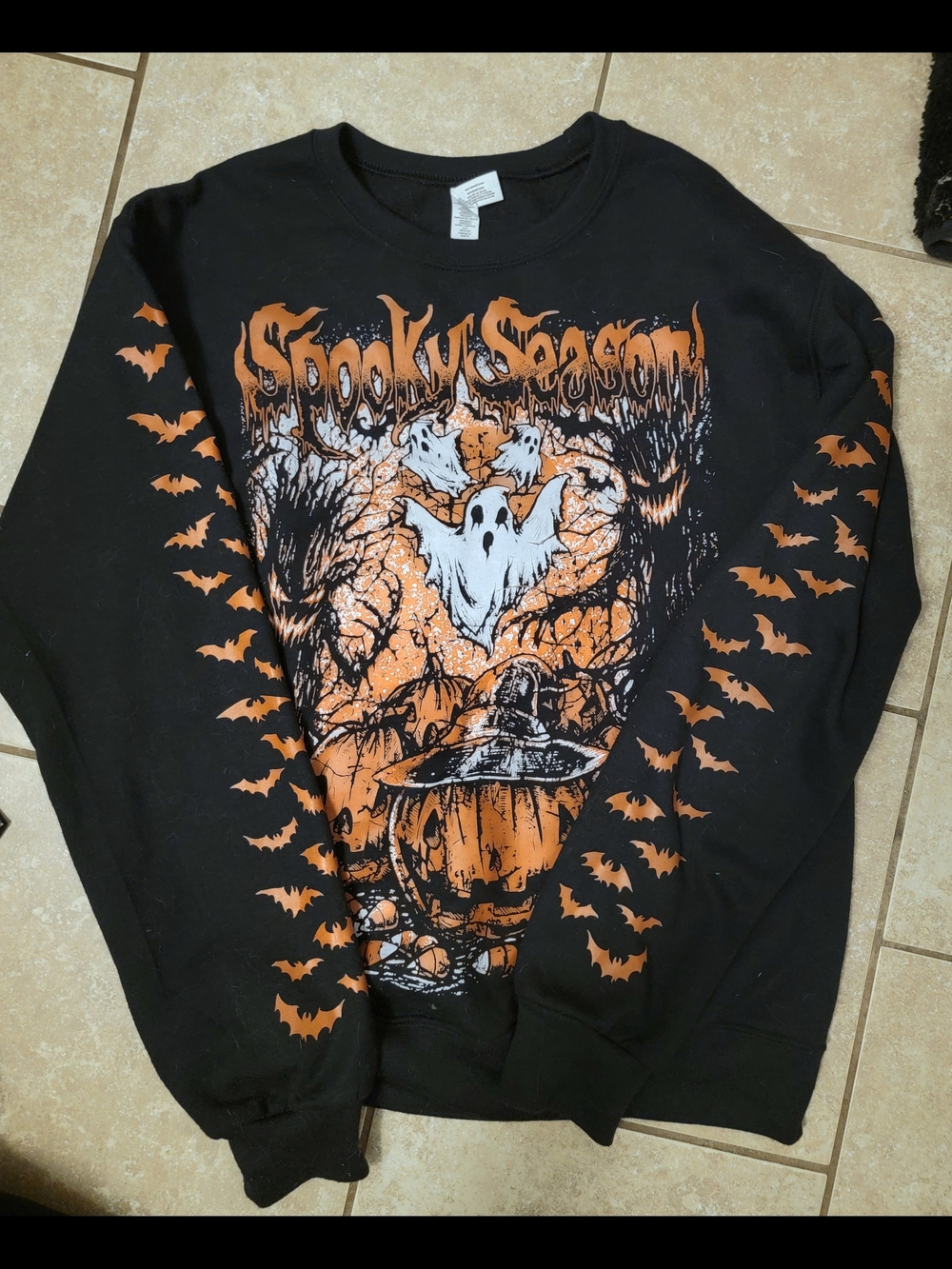 Spooky Season Graphic Sweatshirt By VampireFreaks